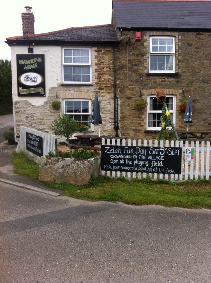 Hawkins Arms Bed & Breakfast Zelah ภายนอก รูปภาพ